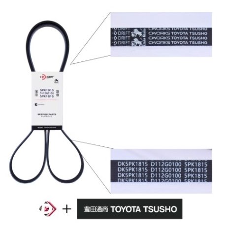 CORREIA POLY V  FIAT PALIO 1.0 1996>/PALIO 1.5 1996>10.1997/FIORINO 1.0 1.5 8V 1986>     - DK-6PK.1395  - autopeca DRIFT da ITAPIR