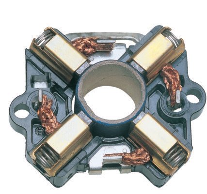 SUPORTE 04 ESCOVAS MOTOR PARTIDA  MB SPRINTER 310D/GM S10/FORD F1000/IVECO DAILY (7,5 x 18 x 19 mm)