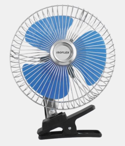 *** VENTILADOR 12V 6" 12W   UNIVERSAL (C/ PRESILHA) - VP-60012.P - autopeca POLO / EURO da ITAPIR
