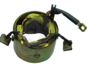 CARCACA POLAR C/ BOBINA CAMPO MOTOR PARTIDA 12V  M100R/CAMINHOES VW/MWM (C/ ESCOVAS)