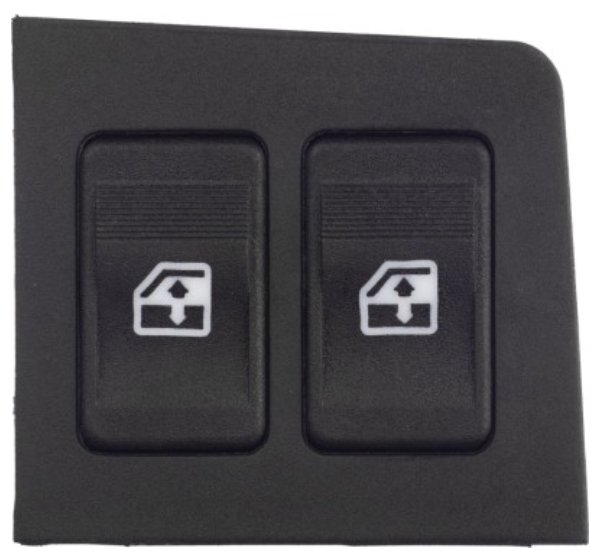 INTERRUPTOR VIDRO ELETRICO DUPLO 12V 6T  FIAT UNO 2002>2010/FIORINO 2002>2015 (VERMELHO) - FI-1005 - autopeca MULTIQUALITA  da ITAPIR