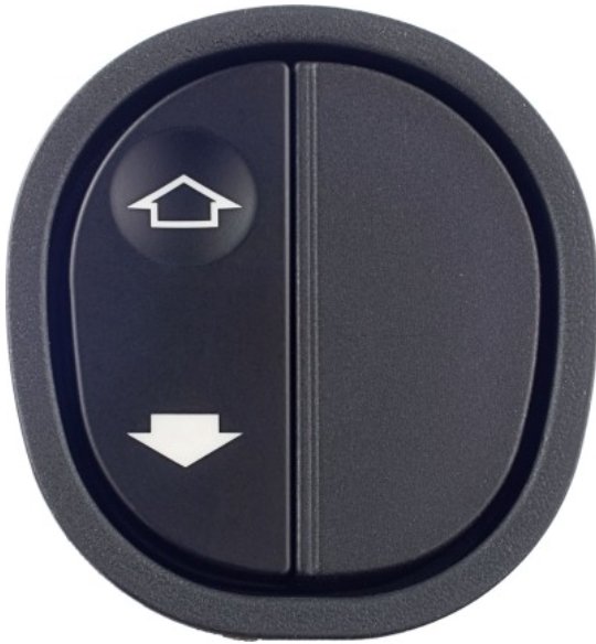 INTERRUPTOR VIDRO ELETRICO SIMPLES  FORD FIESTA 1996>2002/KA/COURIER 1997>2013