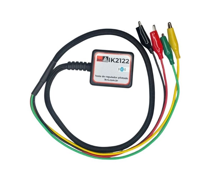 TESTE ALTERNADOR/REGULADOR PILOTADO 12/24V  (Bluetooth) (Sistema LIN / BSS / RVC / PWM / COM / SIG / RLO / C KOR / C JAP / P-D) - IK-2122 - autopeca IKRO EQUIPAMENTO da ITAPIR
