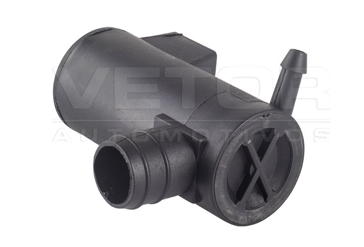 BOMBA LIMPADOR PARABRISA/ESGUICHO BICO GROSSO 24V  UNIVERSAL (GASOLINA/AGUA)