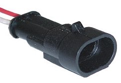 CHICOTE 2V  SENSOR TEMPERATURA EXTERNA PARACHOQUE  FIAT DUCATO - TC-202.5458 - autopeca TC Chicotes da ITAPIR