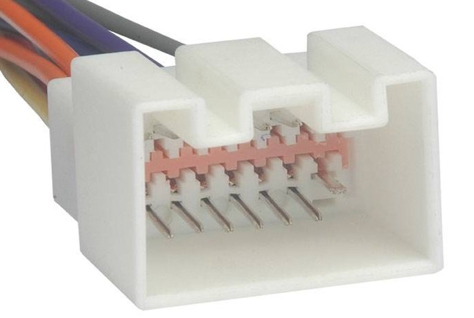 CHICOTE 7V ADAPTACAO RADIO  FORD F150/F2580/MUSTANG - TC-416.5447 - autopeca TC Chicotes da ITAPIR