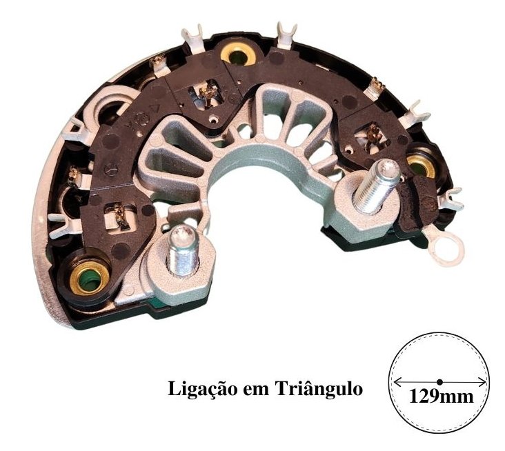 PLACA RETIFICADORA 150A  MB - IK-3087 - autopeca IKRO da ITAPIR