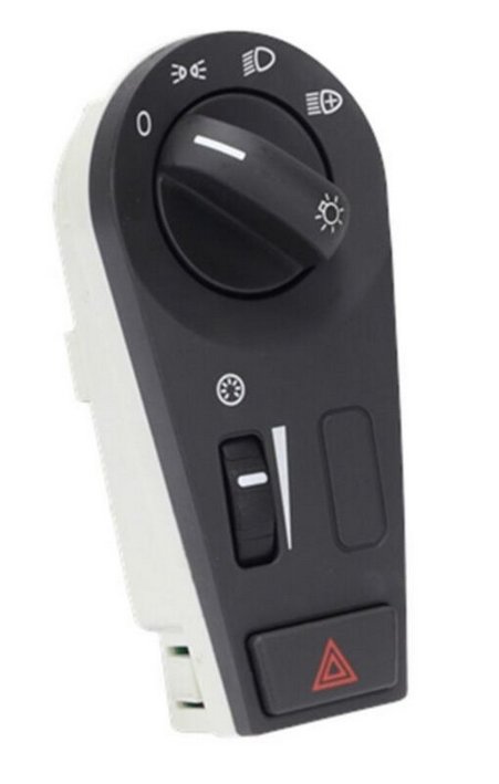 INTERRUPTOR 10T FAROL/ALERTA/NEBLINA   VOLVO CAM (c/ Reostato) 