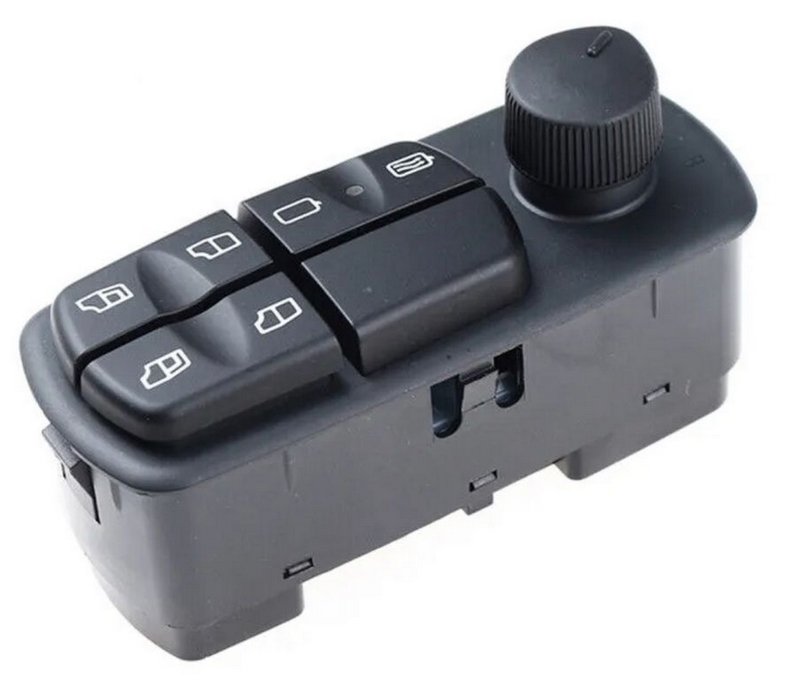 INTERRUPTOR VIDRO ELETRICO/DESEMBACADOR/RETROVISOR LE  MB AXOR/ATEGO/ACTROS Todos