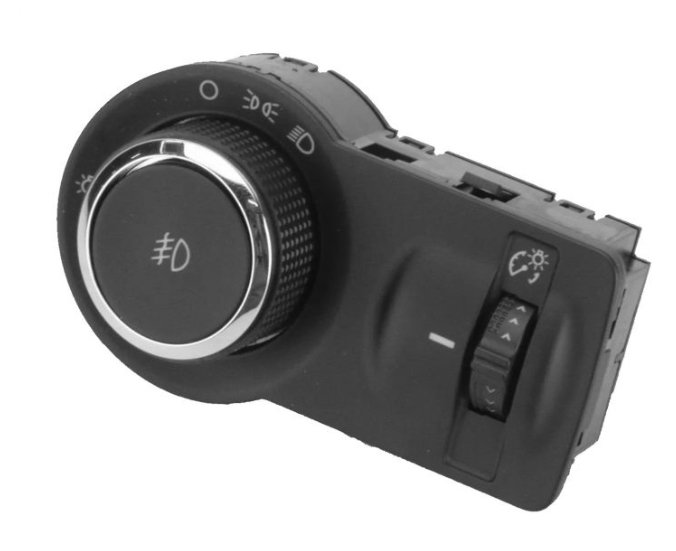 INTERRUPTOR FAROL 12V 12T  GM COBALT 2012>2015/ONIX 1.0 2013>2019/ONIX 1.4 2014>2019/PRISMA 1.0 1.4 2013>2019/S10 2.5 2015>2016/SPIN 2013>2018 - KOS-12.263.875 - autopeca KOSTAL da ITAPIR
