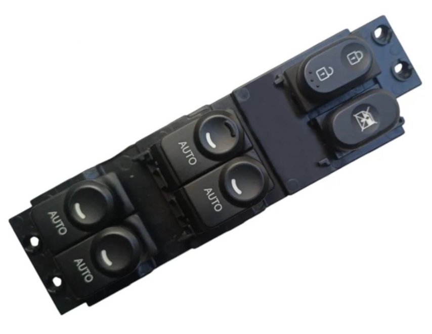 INTERRUPTOR VIDRO ELETRICO QUADRUPLO 12V 20T  HYUNDAI HB20 2013>2019/HB20S 2013>2019