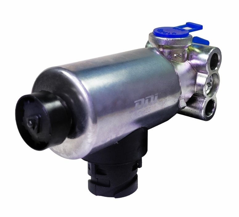 VALVULA SOLENOIDE SUSPENSOR AUTOMATICO 3º EIXO 24V 20W 130PSI 2T  IVECO NOVO STRALIS HI-WAY/ECOLINE EURO 5 2012>/NOVO STRALIS HI-ROAD ECOLINE EURO 5 2012>/CURSOR EURO 3 2009>2012/EUROCARGO 1998>2012 - DNI-7065 - autopeca DNI da ITAPIR