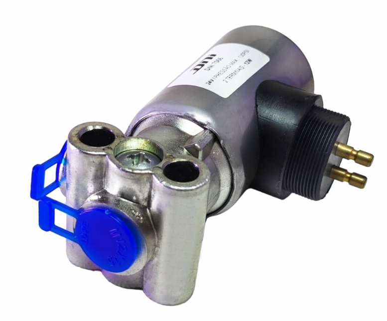 VALVULA SOLENOIDE 24V 12W 130PSI 2T  DAF/IVECO/MAN/RENAULT TRUCKS/SCANIA/MB AXOR 1935/1938/1941/ONIBUS O305/O305G/1634LS 2004>2011/1718 2010>/1938LS 2003>2005/ACCELO 915C/1718 2008>2011/ATRON 1319 - DNI-7066 - autopeca DNI da ITAPIR