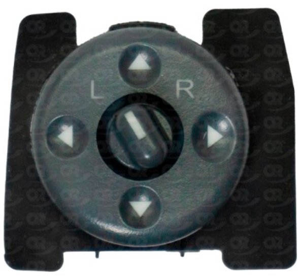 INTERRUPTOR RETROVISOR ELETRICO 12V 8T  GM BLAZER 1995>2011/S10 1995>2011/SILVERADO 1995>2002 - GM-1036 - autopeca MULTIQUALITA  da ITAPIR