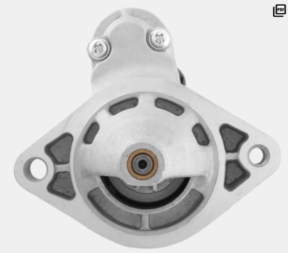 MOTOR PARTIDA 12V 1.2KW 10D  TOYOTA COROLLA 1.8 2003>2008 - EURO- 20.437 - autopeca POLO / EURO da ITAPIR