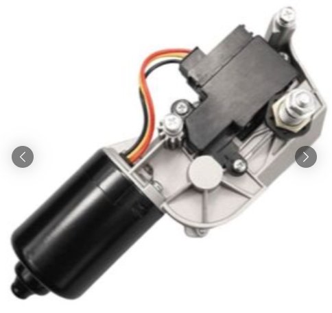 MOTOR LIMPADOR 12V  FIAT UNO 1990>2010/FIORINO 1990>2013/ELBA 1990>1996/PREMIO 1990>1994 (CONECTOR PRETO)