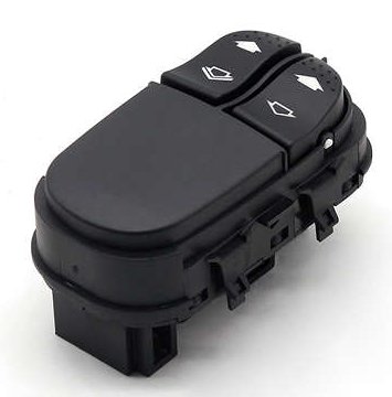 INTERRUPTOR VIDRO ELETRICO DUPLO 12V 9T  FORD FOCUS 2000>2009/ESCORT 2000>20002 (VERDE) - GE-2374 - autopeca GAUSS -  ELETRICA da ITAPIR