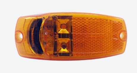 LANTERNA LATERAL (POSICAO/DIRECIONAL) LEDs 24V  ONIBUS NEW G7  - MUL- 5.08.66 - autopeca MULTILIGHT da ITAPIR