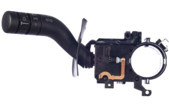 CHAVE SETA  VW GOL 2008>2016/FOX 2003>2015/SAVEIRO 2008>/VOYAGE 2014>2016 (Farol Duplo - C/ Interruptor Luzes - S/ Auto light - S/ Reg Alt)