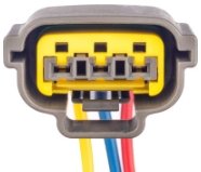 CONECTOR 3V  REGULADOR DE VOLTAGEM  HONDA/TOYOTA (Femea) - AT-1726 - autopeca MULTIQUALITA  da ITAPIR