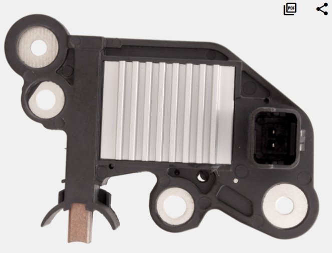 REGULADOR VOLTAGEM 12V  RENAULT CLIO/LOGAN/DUSTER/KANGOO 1.6 16V 2010>
