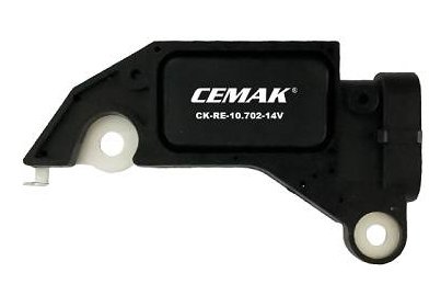 REGULADOR VOLTAGEM 12V  GM CORSA/VECTRA/OMEGA/BLAZER 4.3 V6/S10 4.3 V6 - RE- 10.702 - autopeca CEMAK da ITAPIR