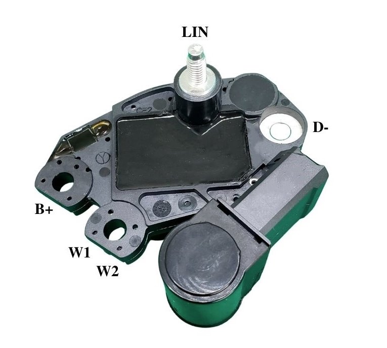 REGULADOR VOLTAGEM 12V   FORD  Focus 1.6 2.0 2013>2016/New Fiesta 2013>2016/Eco Sport Titanium 2012/Ford KA 1.5 2015 (Motor Sigma/SISTEMA LIM)