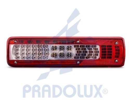 LANTERNA TRASEIRA 24V LED LD  VOLVO NEW FH 2021> (LONGA - S/SIRENE)
