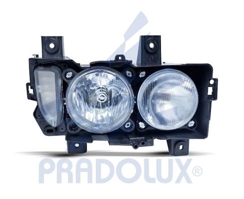 FAROL PRINCIPAL 24V LD  MB ATEGO 2024> (C/ LED - H1/H7) - PL-7062.91.22 - autopeca PRADOLUX da ITAPIR