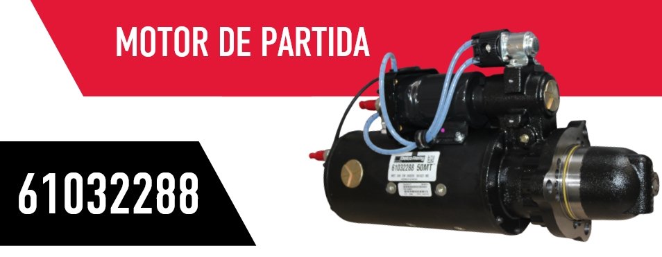 MOTOR PARTIDA 24V 9.0KW 11D  50MT/CATERPILLAR - DR-61.032.288.M - autopeca DELCO REMY da ITAPIR