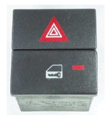 INTERRUPTOR ALERTA/PISCA/TRAVA  GM VECTRA/MERIVA 2006>2012 - IK-4964 - autopeca IKRO da ITAPIR