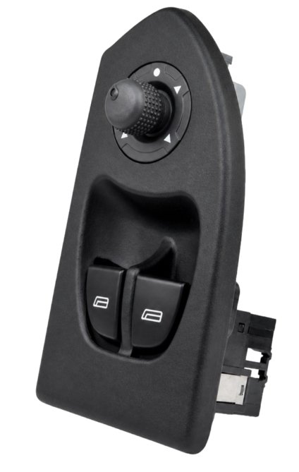 INTERRUPTOR VIDRO ELETRICO DUPLO 12V LE  FIAT DUCATO 2.3 2009>2017/DUCATO 2.8 2005>2017/PEUGEOT BOXER 2.8 2002>2009/CITROEN  JUMPER 2.3 2010>2018/JUMPER 2.8 2001>2011 