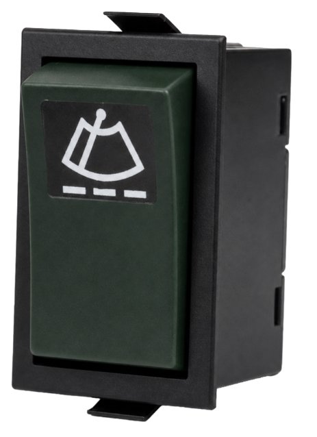 INTERRUPTOR TECLA LIMPADOR 24V 6T  VOLVO F7/F10/F12/F16/N10/N12