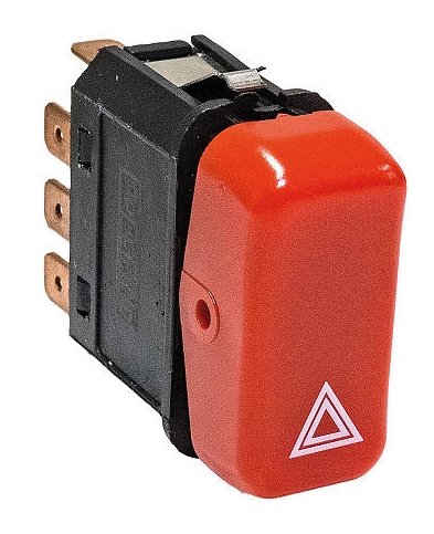 INTERRUPTOR ALERTA 24V 8T  MB 710/1215/1910/1935                         