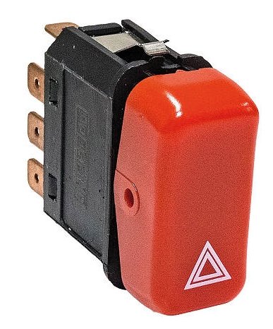 INTERRUPTOR ALERTA 12V 8T MB 1988>1997                             