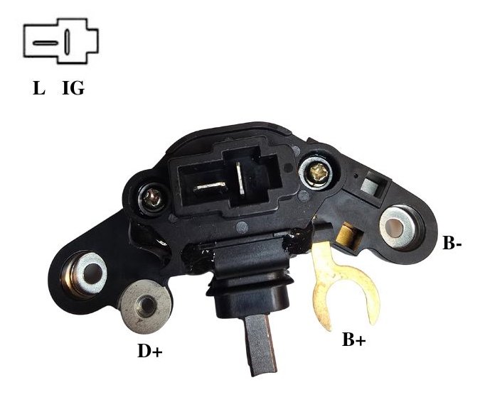 REGULADOR VOLTAGEM 12V  JOHN DEERE - IK-5779 - autopeca IKRO da ITAPIR