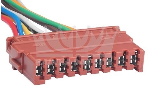 CHICOTE 9V TOMADA TRAVAMENTO CENTRAL  PEUGEOT - ETE-2874 - autopeca RAINHA 7  da ITAPIR