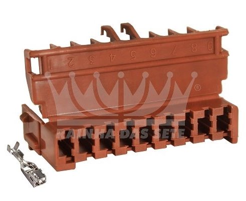 KIT CHICOTE 9V TOMADA TRAVAMENTO CENTRAL  PEUGEOT - ETE-1874 - autopeca RAINHA 7  da ITAPIR