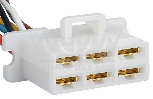 CHICOTE 6V REPARO - ETE-2784 - autopeca RAINHA 7  da ITAPIR