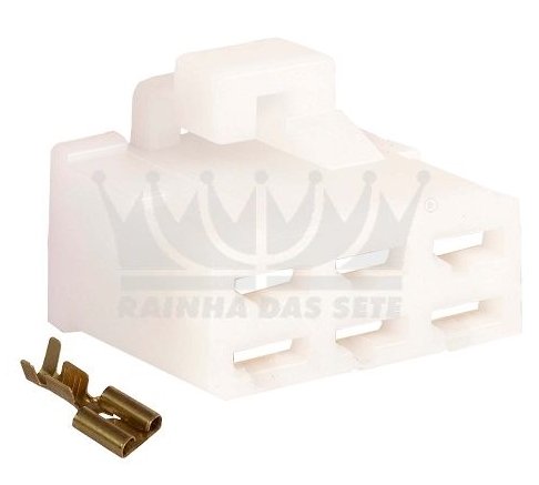 KIT CHICOTE 6V REPARO REGULADOR/RETIFICADOR - ETE-1785 - autopeca RAINHA 7  da ITAPIR