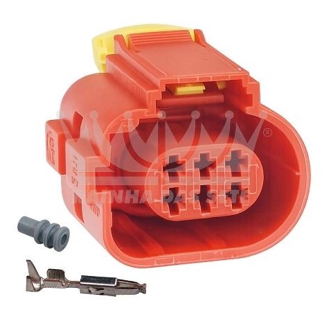 KIT CHICOTE 6V TRAVA ELETRICA  VW - ETE-1809 - autopeca RAINHA 7  da ITAPIR
