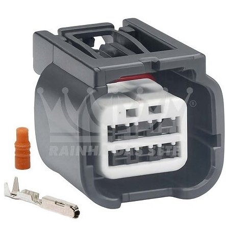 KIT CHICOTE 6V CAMERA ESTACIONAMENTO  HONDA CIVIC REAR 2016>2019 - ETE-1811 - autopeca RAINHA 7  da ITAPIR
