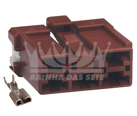 KIT CHICOTE 5V RESISTENCIA ELETRO-VENTILADOR  HONDA ACCORD - ETE-1812 - autopeca RAINHA 7  da ITAPIR