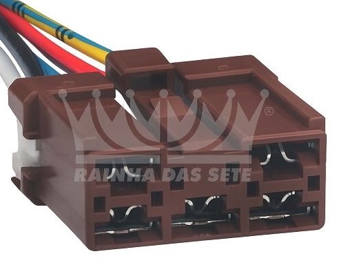 CHICOTE 5V RESISTENCIA ELETRO-VENTILADOR  HONDA ACCORD - ETE-2812 - autopeca RAINHA 7  da ITAPIR
