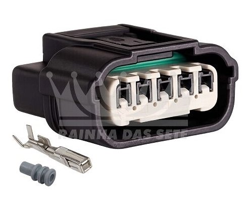 KIT CHICOTE 5V FLUXO AR CONDICIONA  HONDA - ETE-1814 - autopeca RAINHA 7  da ITAPIR