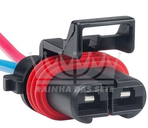 CHICOTE 2V ELETRO-VENTILADOR AR CONDICINADO (ACD)  AGCO COLHEITADEIRAS - ETE-2831 - autopeca RAINHA 7  da ITAPIR