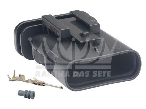 KIT CHICOTE 5V VALVULA RECIRCULACAO GASES ESCAPE  PEUGEOT - ETE-8255 - autopeca RAINHA 7  da ITAPIR