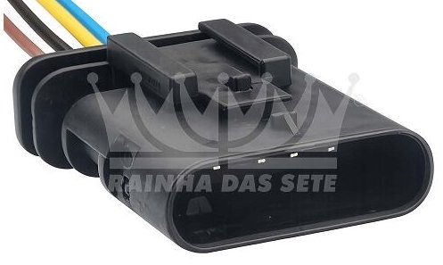 CHICOTE 6V MOTOR ATUADOR/FECHADURA PORTA  VW/AUDI/PEDAL ACELERADOR  GM - ETE-9256 - autopeca RAINHA 7  da ITAPIR