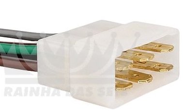 CHICOTE 6V CONVERSOR DC/DC  ECOGARGO - ETE-9259 - autopeca RAINHA 7  da ITAPIR