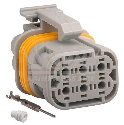 KIT CHICOTE 6V LAMPADA/LATERNA TRASEIRA   SCANIA - ETE-8288 - autopeca RAINHA 7  da ITAPIR